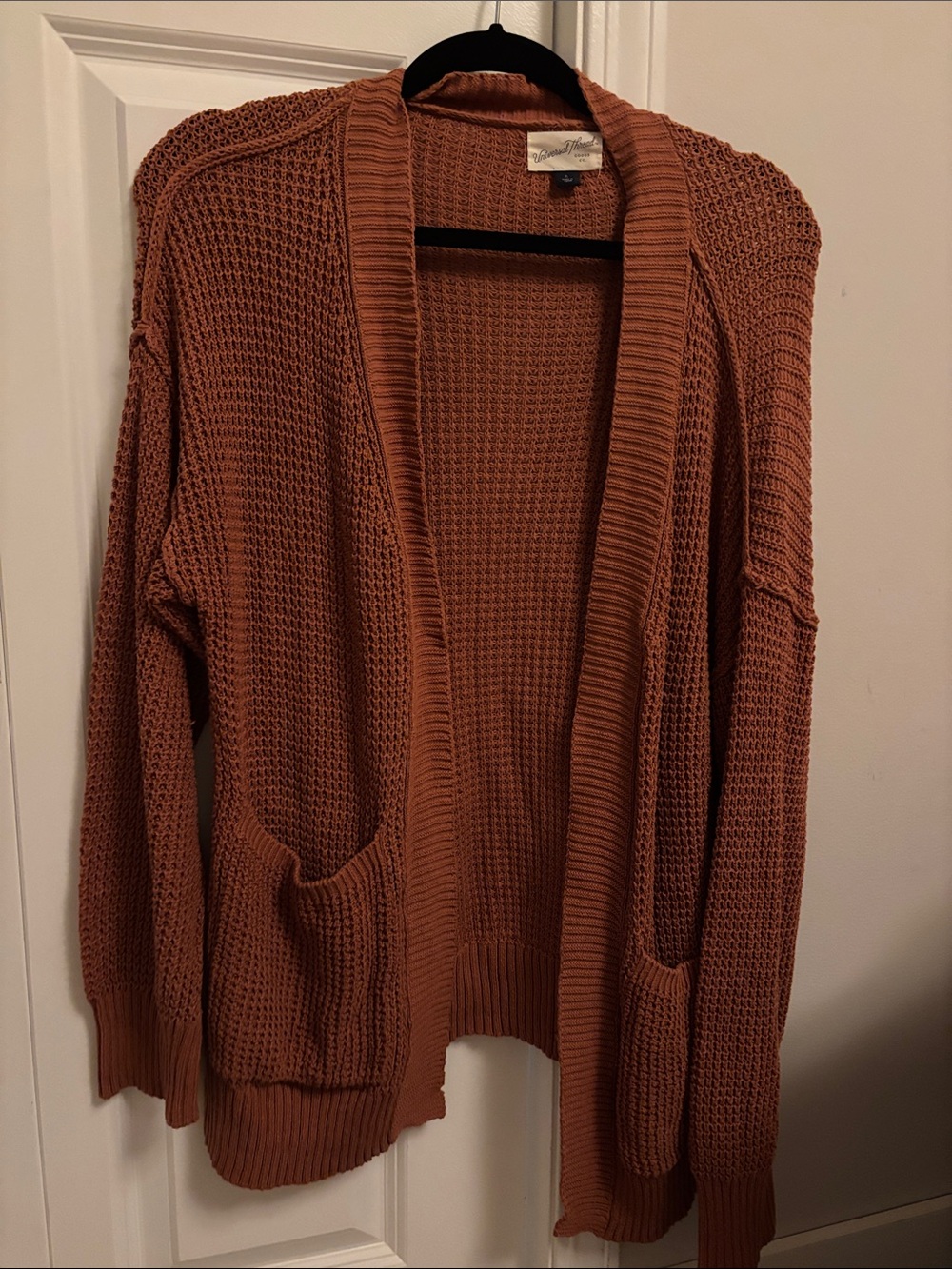 Target - Universal Thread 100 % cotton Open-Front Knit Cardigan Sweater